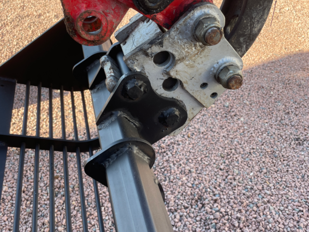 ARH attache rapide hydraulique pour mini-pelle 800 kg et 1 Tonne