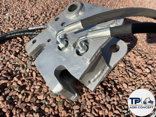 ARH attache rapide hydraulique pour mini-pelle 800 kg et 1 Tonne