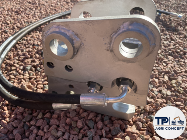 ARH attache rapide hydraulique pour mini-pelle 800 kg et 1 Tonne