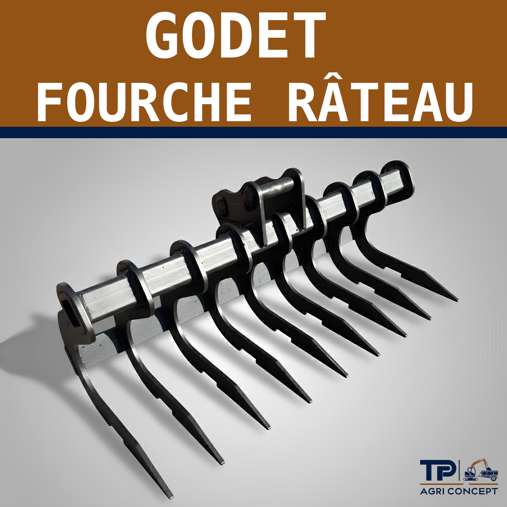 CATEGORIE GODET FOURCHE RATEAU