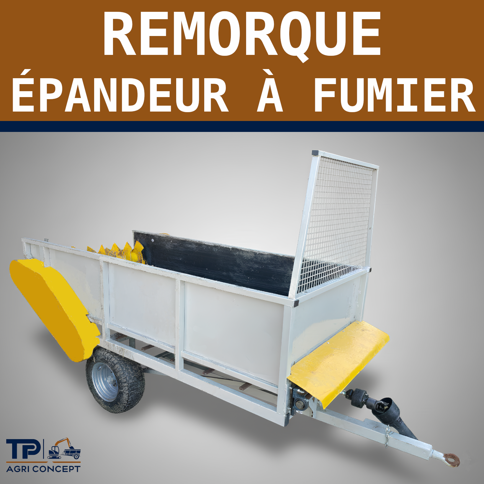 CATEGORIE REMORQUE EPANDEUR A FUMIER