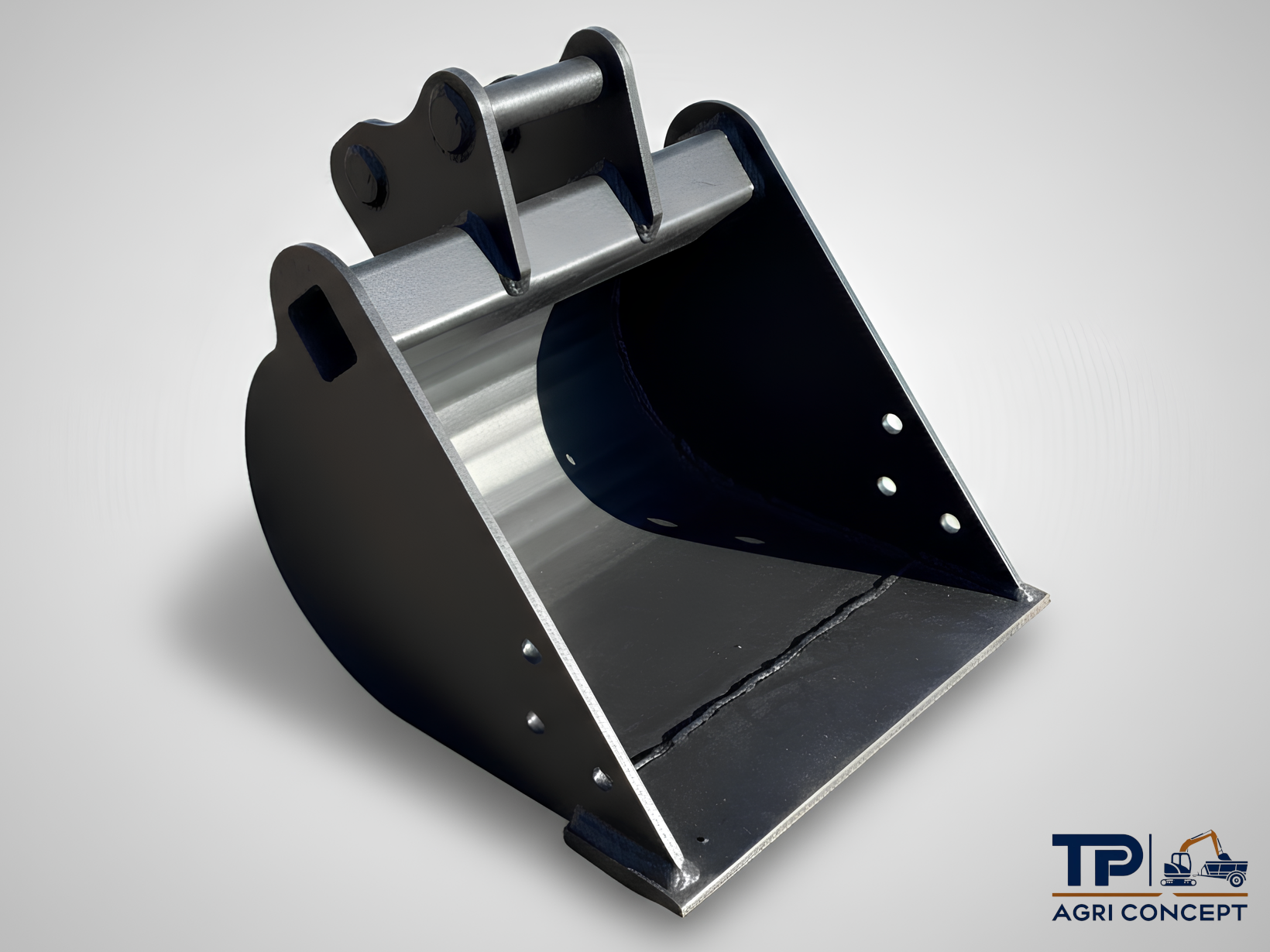 Godet sur mesure pour mini-pelle largeurs 200 à 800 mm