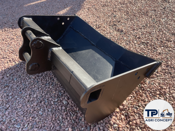 Godet rigole pour mini-pelles 800 kg et 1 Tonne pour drainage et nivelage